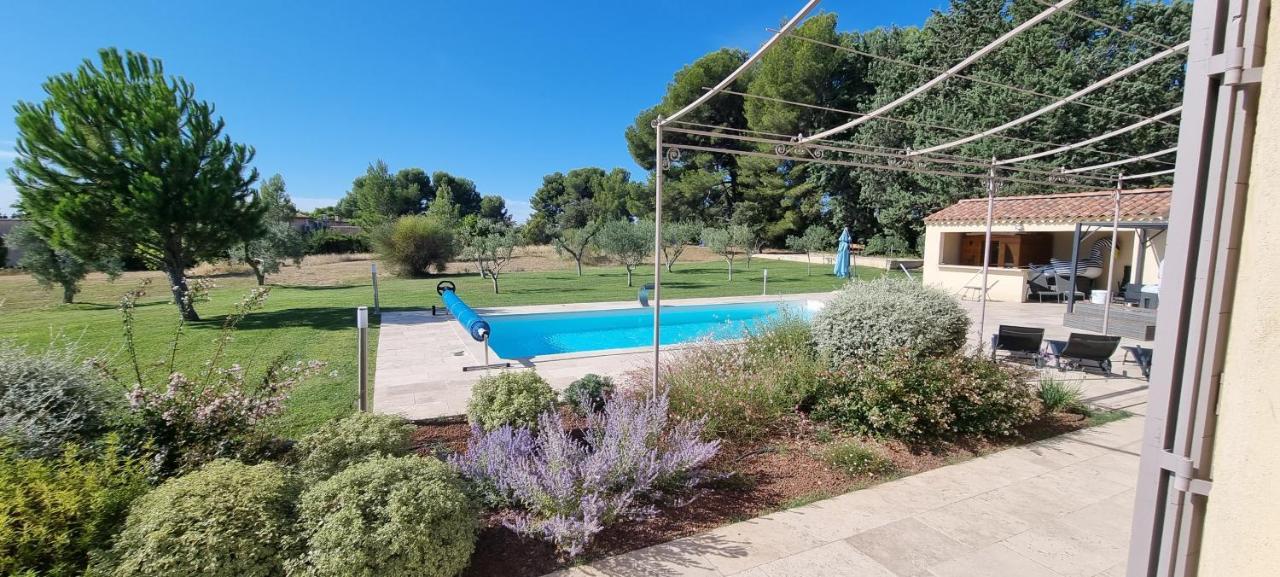 Villa 4 chambres Spa Sauna Piscine chaufée boulodrome LA BASTIDE DE LUSON Maussane-les-Alpilles Extérieur photo