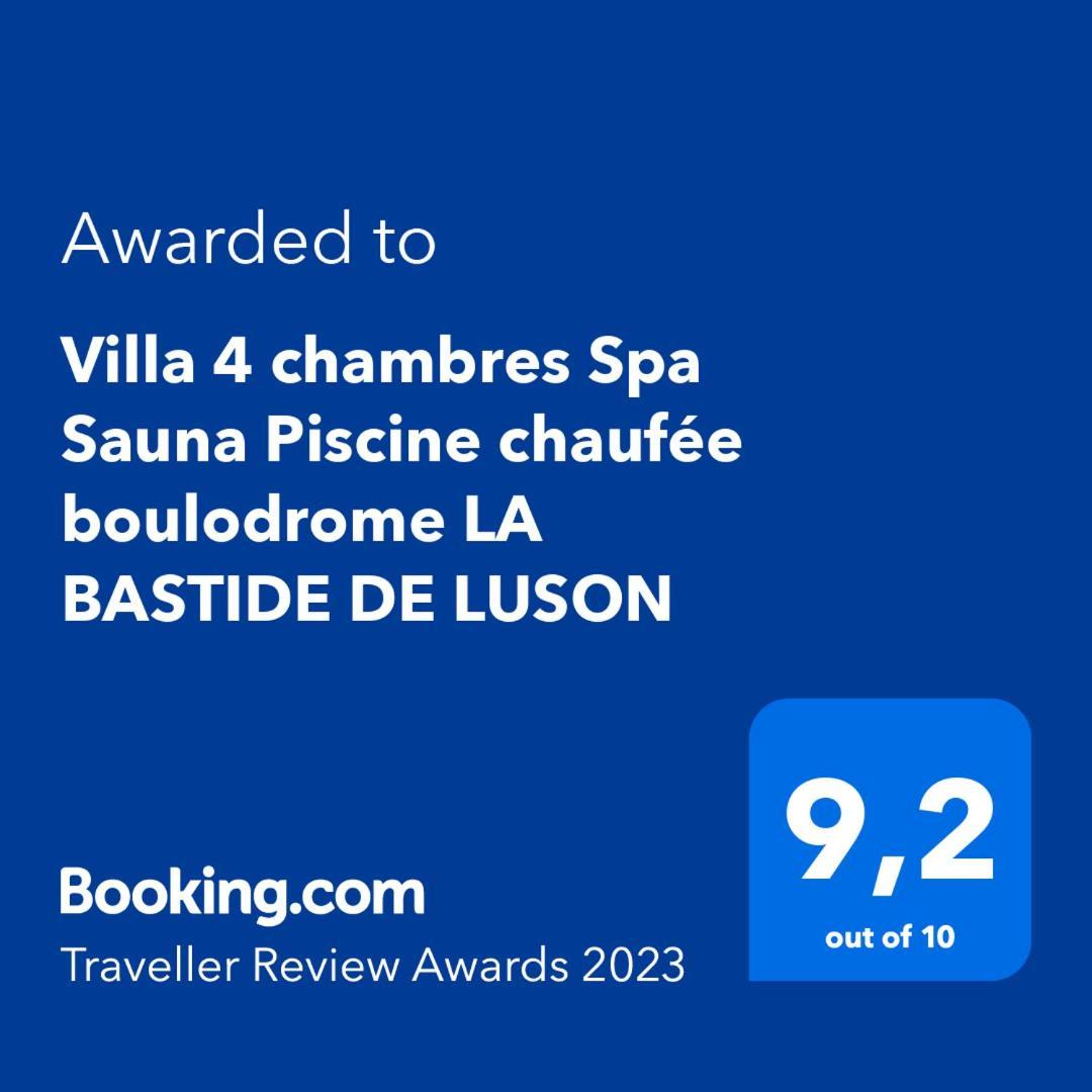 Villa 4 chambres Spa Sauna Piscine chaufée boulodrome LA BASTIDE DE LUSON Maussane-les-Alpilles Extérieur photo