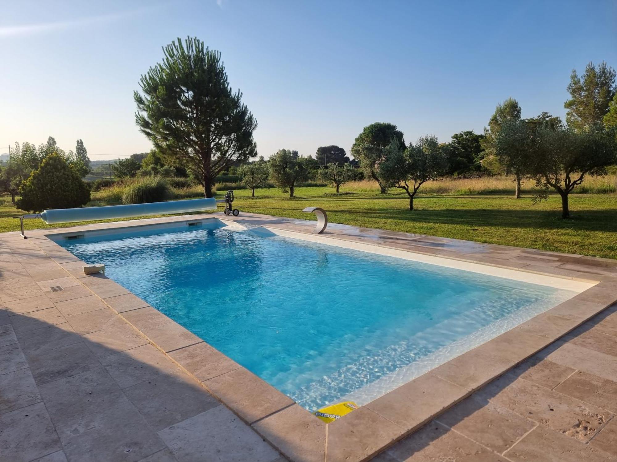 Villa 4 chambres Spa Sauna Piscine chaufée boulodrome LA BASTIDE DE LUSON Maussane-les-Alpilles Extérieur photo