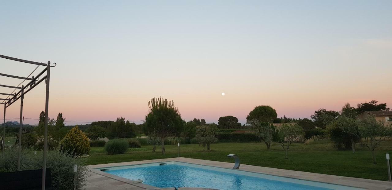 Villa 4 chambres Spa Sauna Piscine chaufée boulodrome LA BASTIDE DE LUSON Maussane-les-Alpilles Extérieur photo