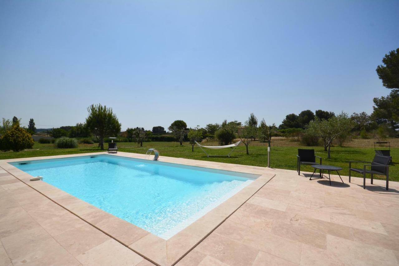 Villa 4 chambres Spa Sauna Piscine chaufée boulodrome LA BASTIDE DE LUSON Maussane-les-Alpilles Extérieur photo