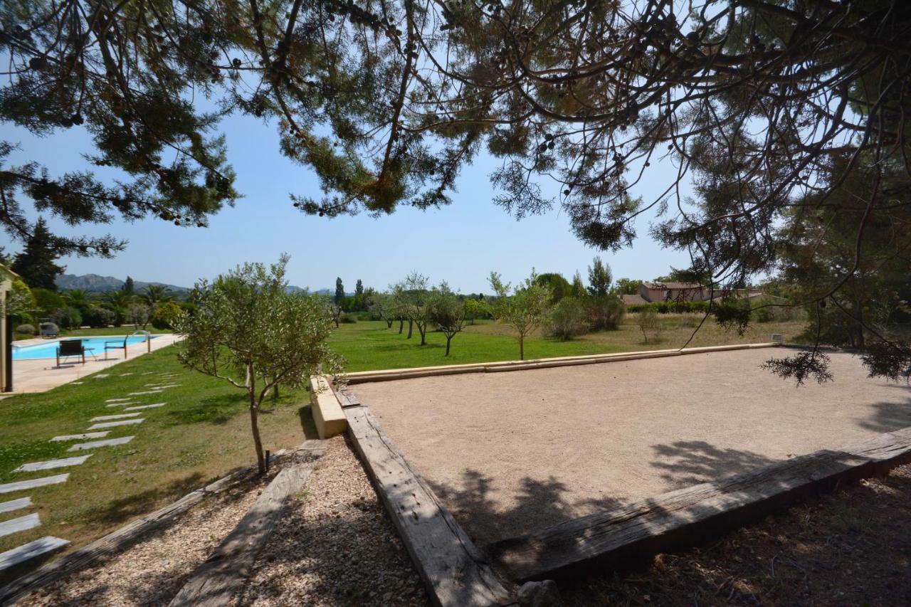 Villa 4 chambres Spa Sauna Piscine chaufée boulodrome LA BASTIDE DE LUSON Maussane-les-Alpilles Extérieur photo